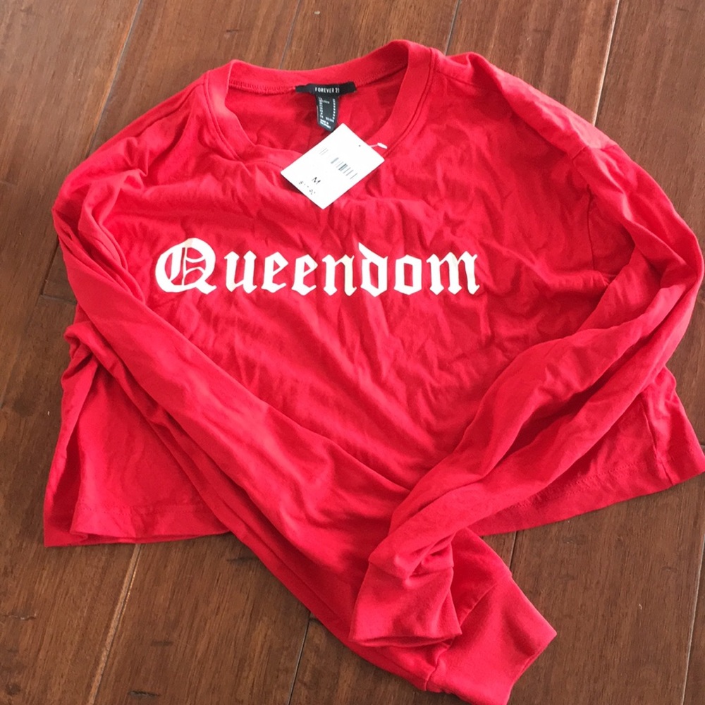 Forever 21 Queendom Long Sleeve Shirt